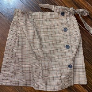 Plaid skirt